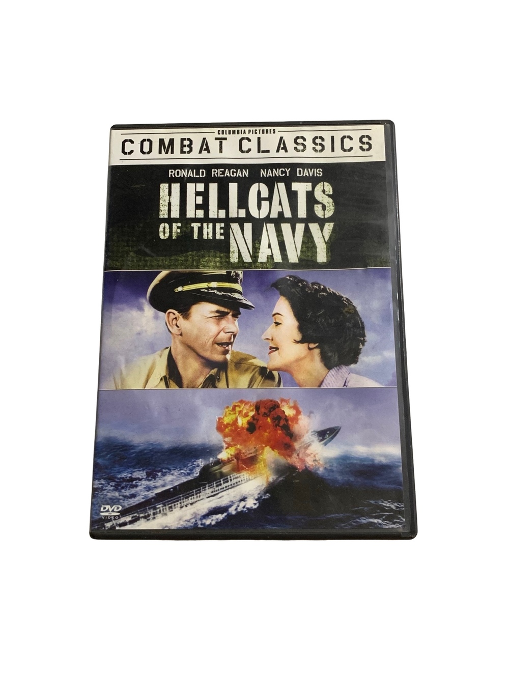 Hellcats of the Navy DVD Combat Classics War Drama Ronald Reagan Nancy